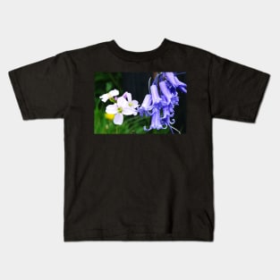 Bluebells and Cuckoo Flowers Kids T-Shirt